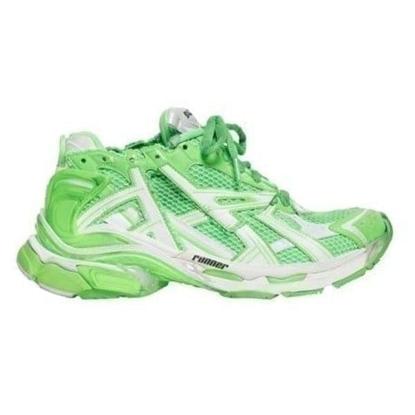 balenciagas runners lime green