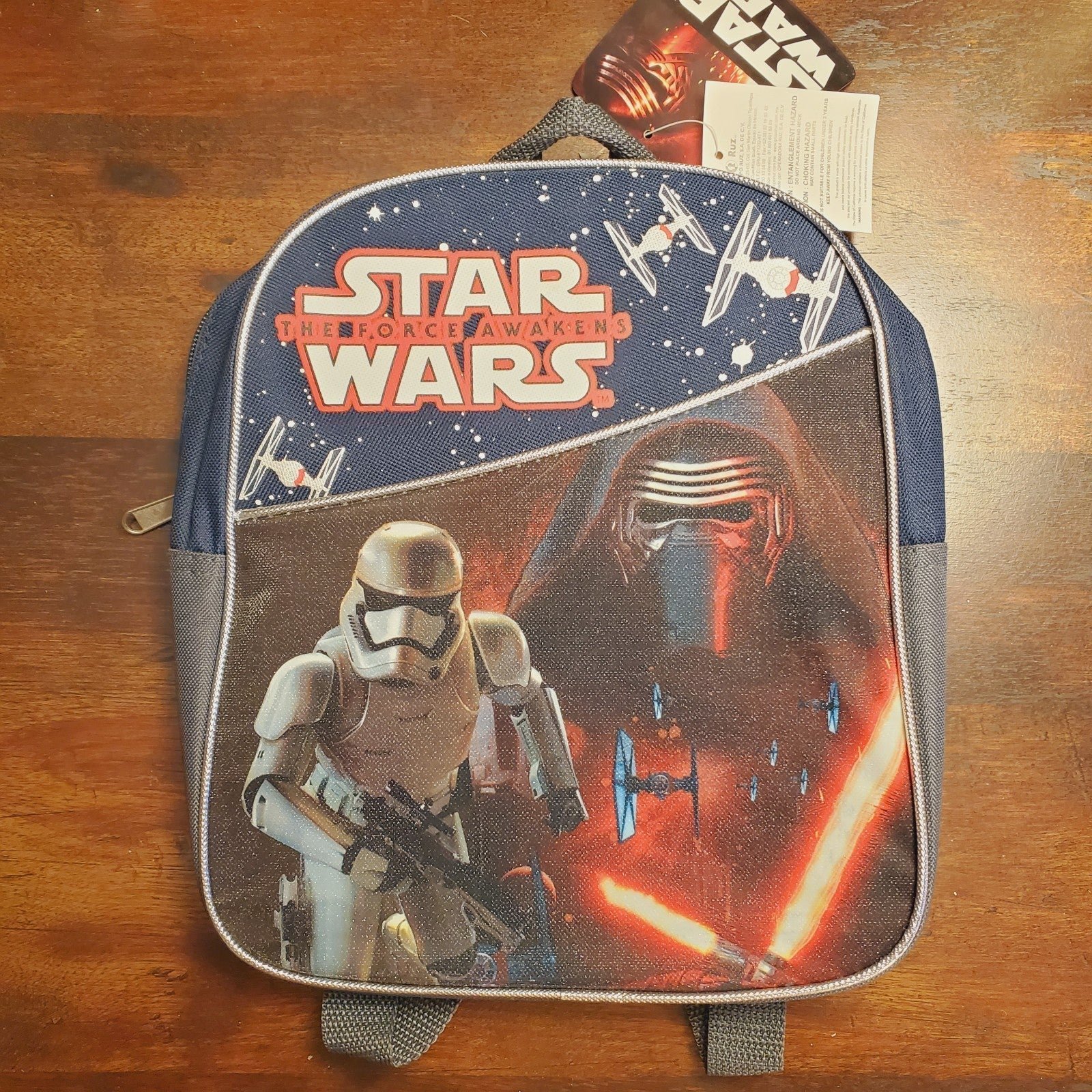 Star Wars The Force Awakens-Kids Backpack-Disney-Mint Con.-Collectible
