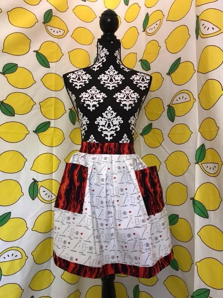 Smores waist apron size medium