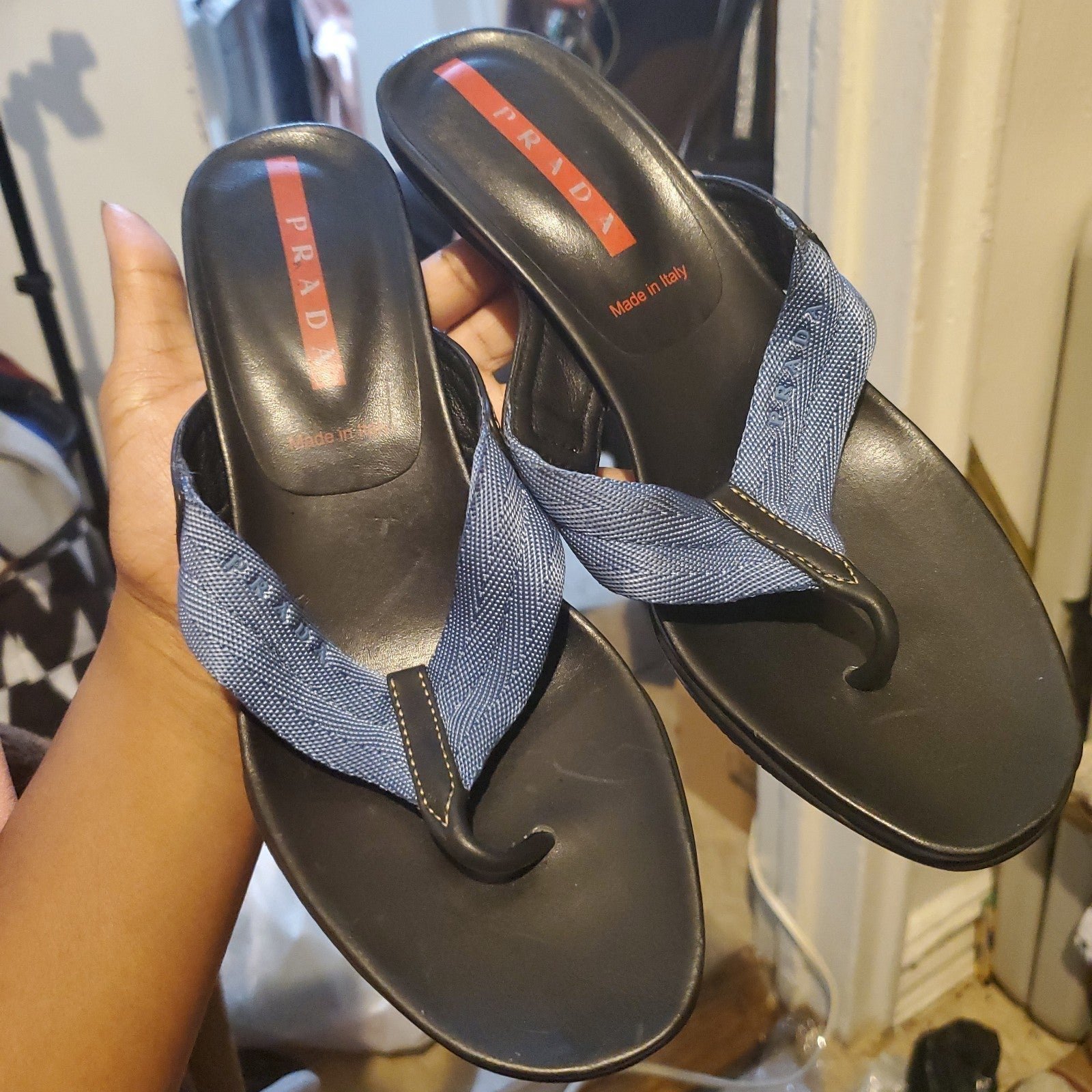 PRADA Kitten Heels Sandles