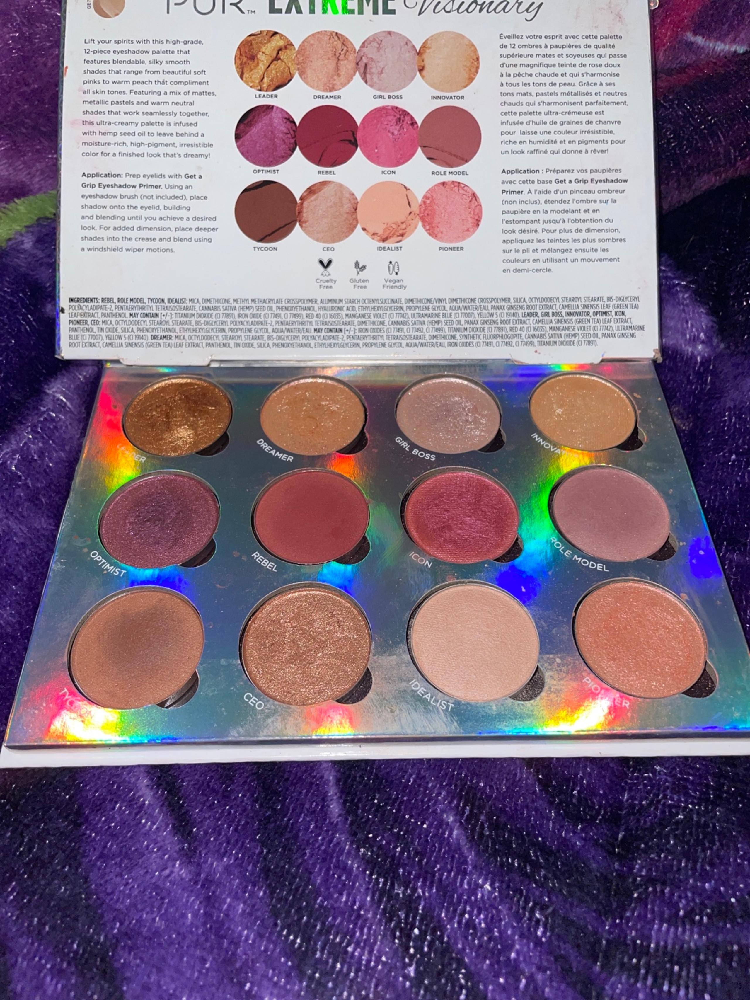 Pur extreme Visionary eyeshadow palette