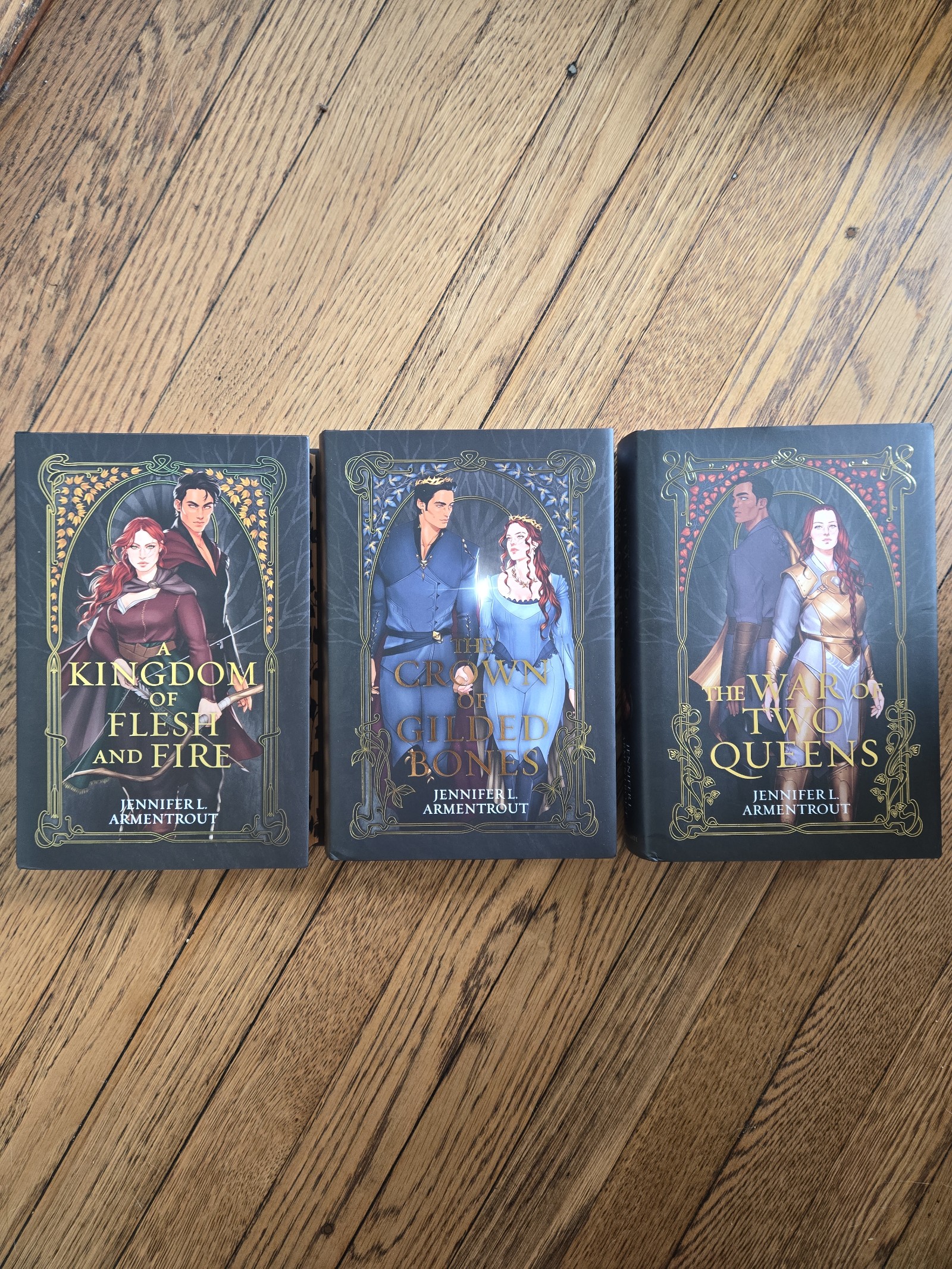 Illumicrate From Blood and Ash by Jennifer L. Armentrout Books 2-4