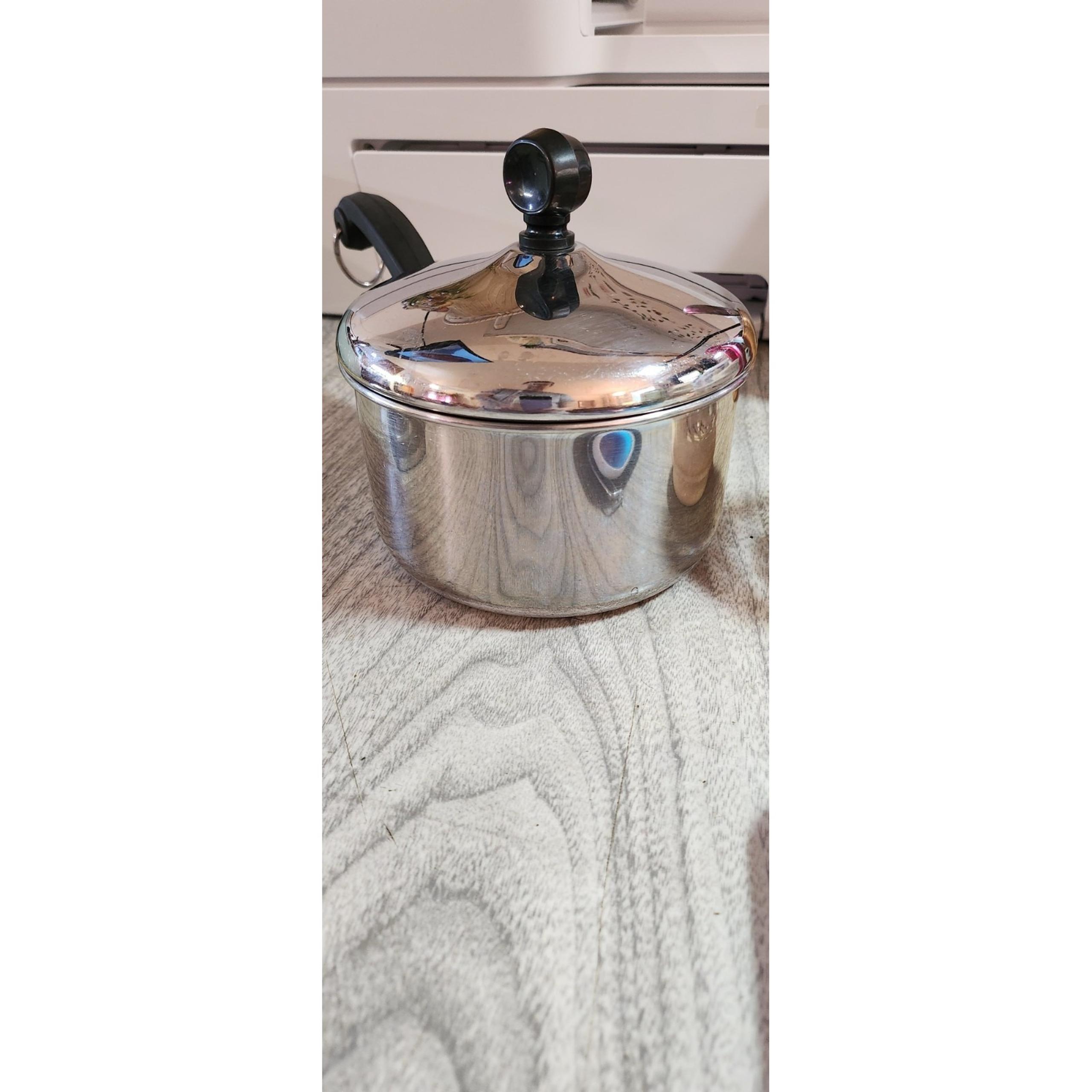 Faberware 1 Qt Sauce Pan Pot & Lid CQQQ09 Stainless Steel