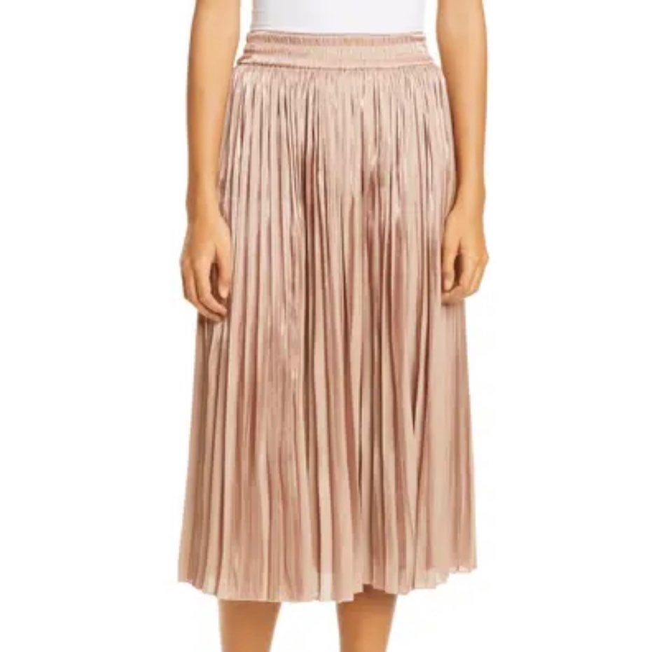 Kate Spade Metallic Midi Skirt