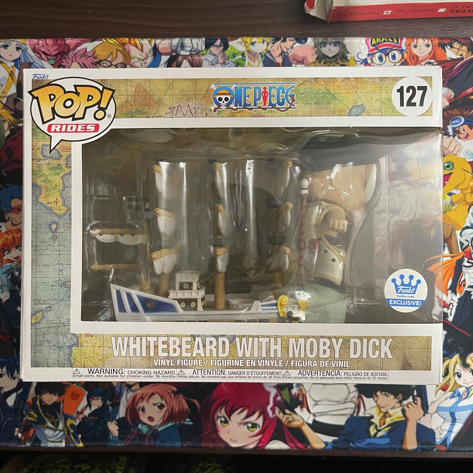 Funko Pop! Rides One Piece Whitebeard with Moby Dick 127 Funko Exclusive