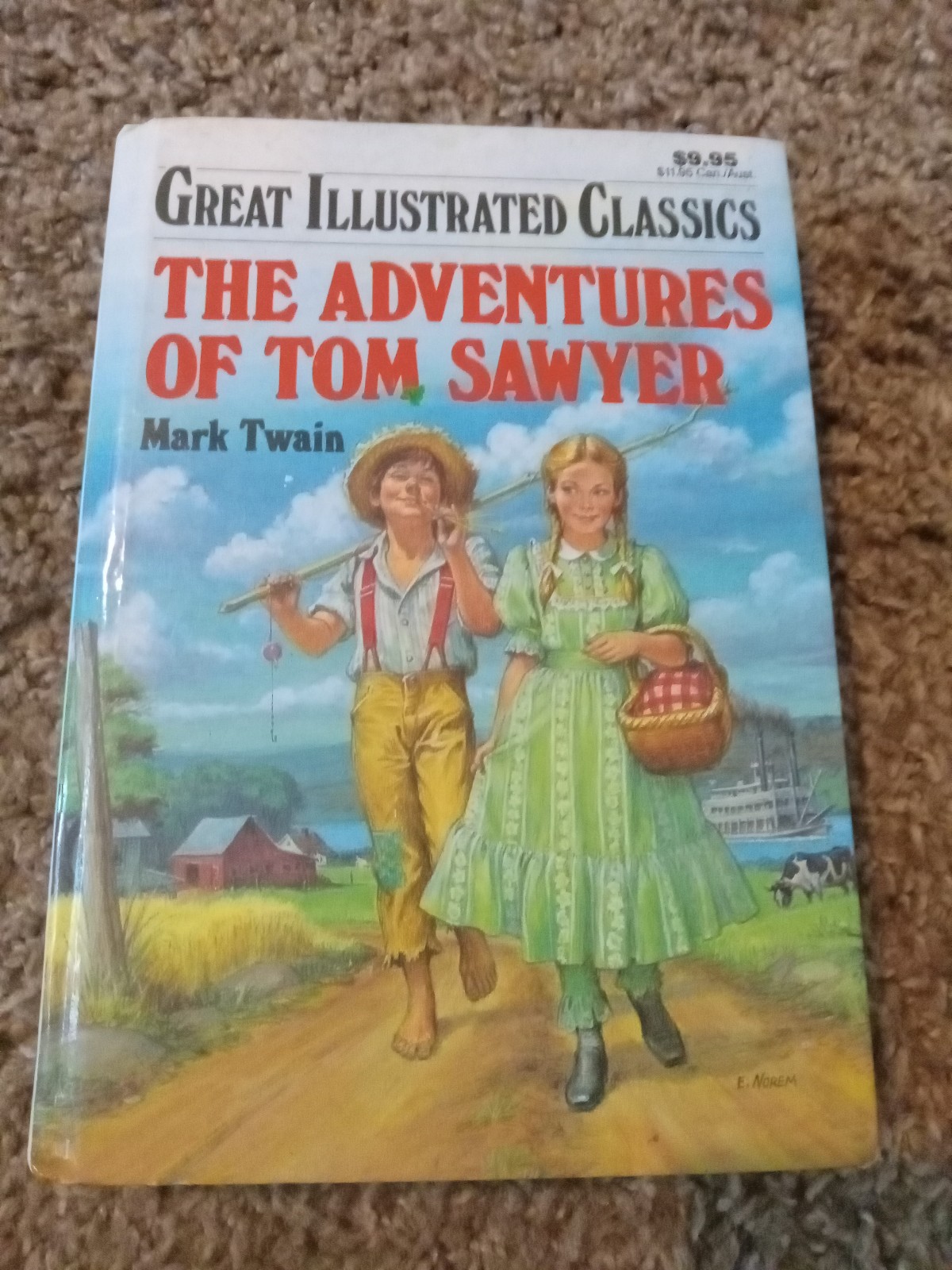 I am selling these books because they are in good condition and I have to many.