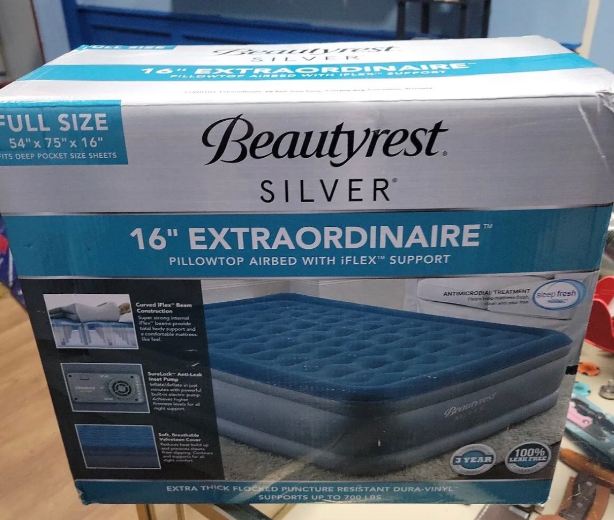 BEAUTYREST Silver Extroirdinaire Full size