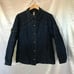 Eddie Bauer goose down quilted denim jacket