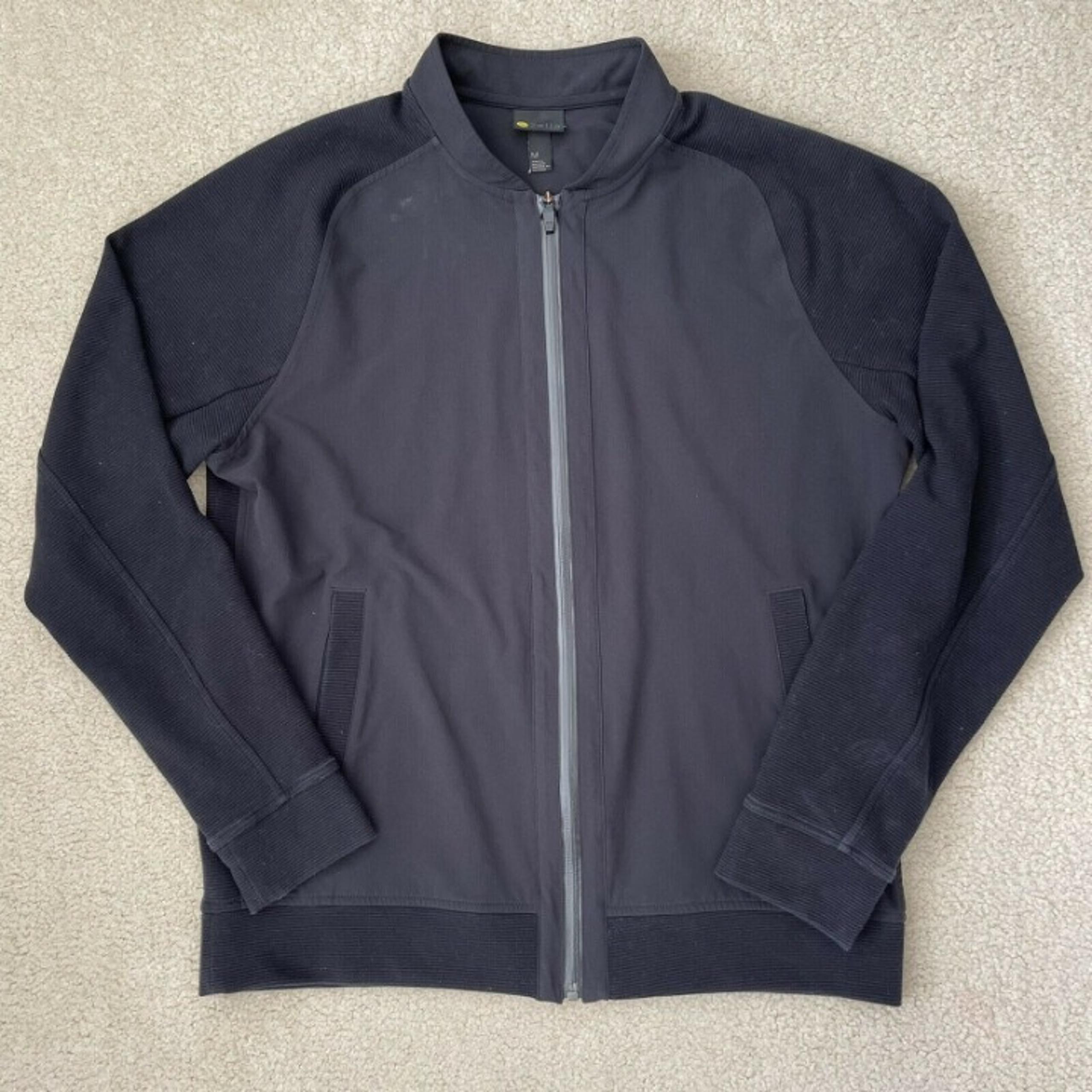 Z By Zella Women's Size Medium Windbreaker Jacket Full Zipped Athleisure Sports