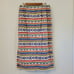 Vtg Susan Bristol Maxi Jean Wrap Skirt Size 12