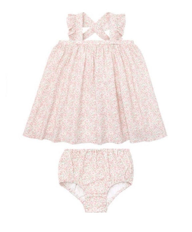 Minnow Baby Floral Flutter Tank & Bloomer Set - 2T