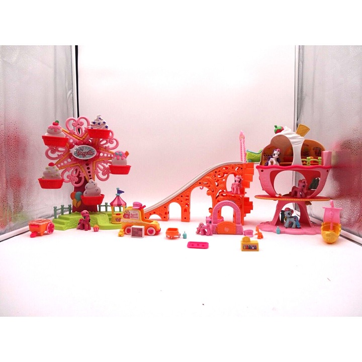 My Little Pony Sweet Sundae Amusement Park Ice Cream Cart  Special Delivery Tru