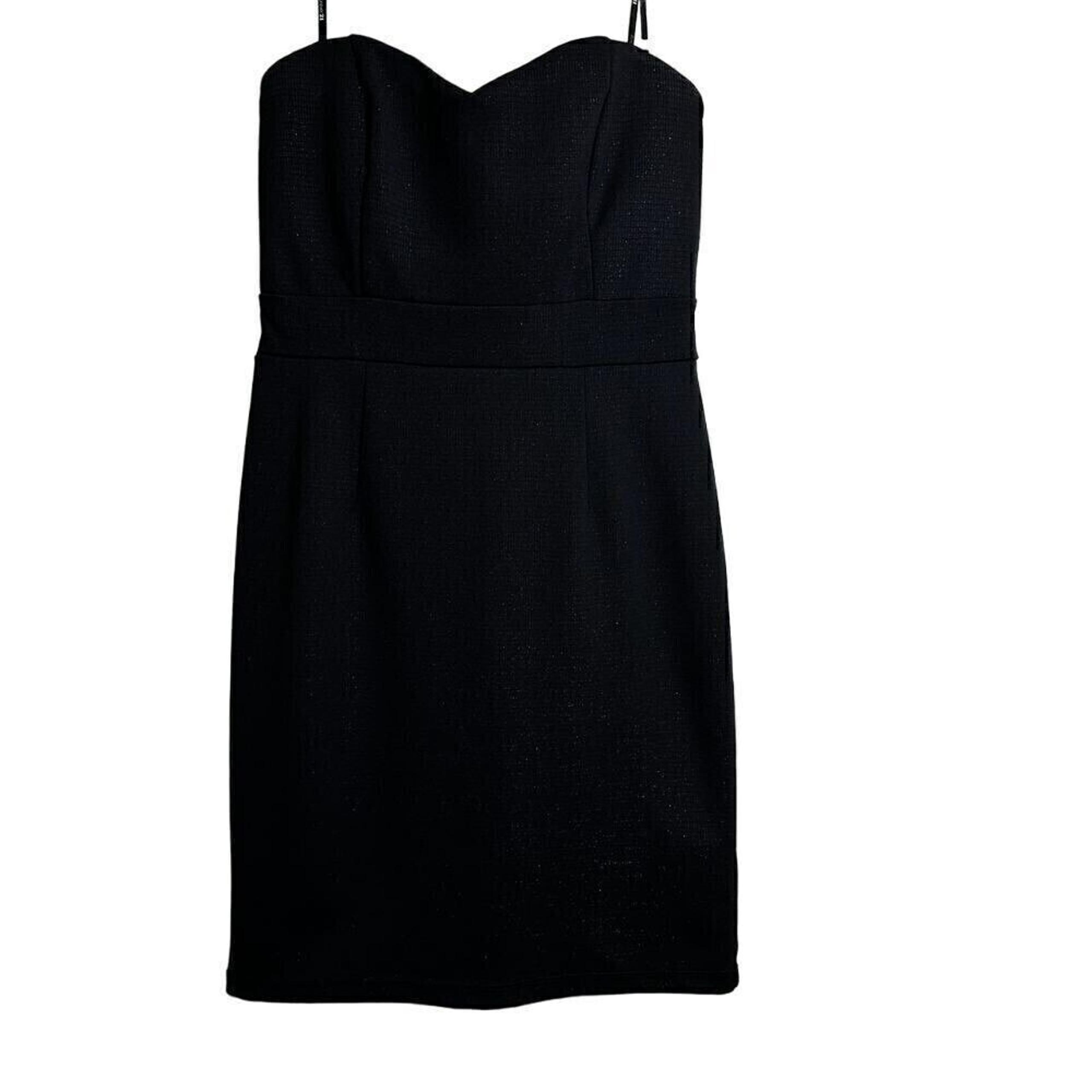 Forever 21 Strapless Sweetheart Bodycon Dress Party Cocktail Sparkle Medium