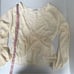 *marks* NWOT Revolve x About Us Skylar Deep V Top in Cream | Size L