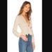 *marks* NWOT Revolve x About Us Skylar Deep V Top in Cream | Size L