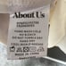 *marks* NWOT Revolve x About Us Skylar Deep V Top in Cream | Size L