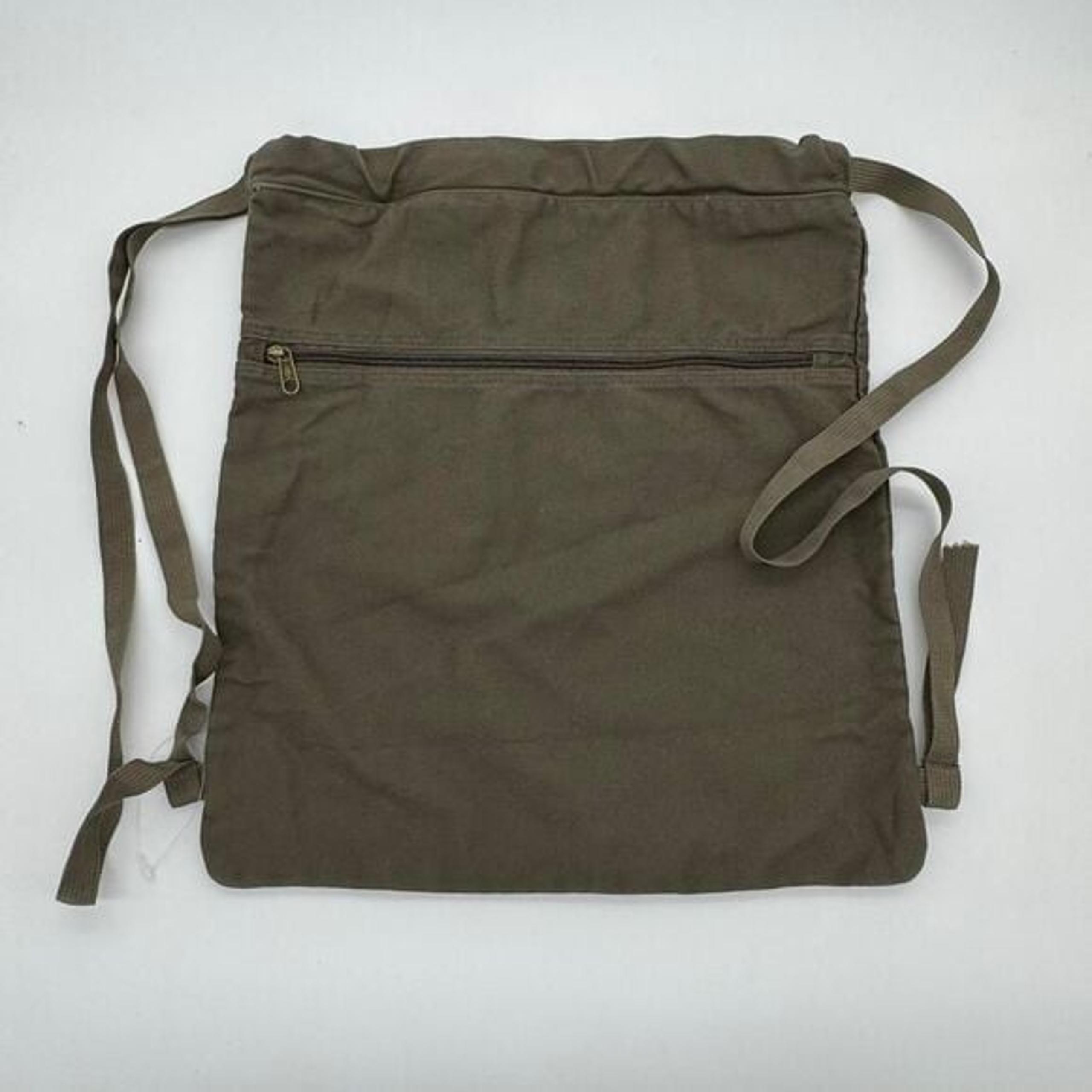 Pigment Dyed Canvas Cinch Sack, KHAKI GREEN About this item 100% cotton canva