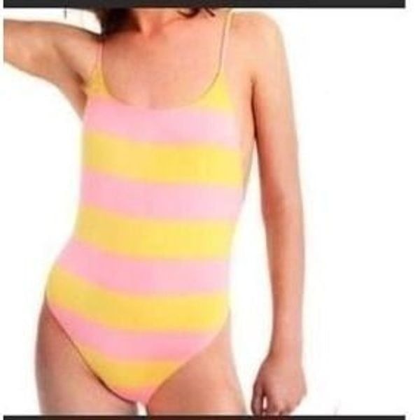 NWT J.Crew Playa super scoop one piece.