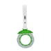 New 2PCS JDM Brake Green TSURIKAWA Ring Subway Train Bus Handle White Strap
