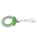 New 2PCS JDM Brake Green TSURIKAWA Ring Subway Train Bus Handle White Strap