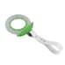 New 2PCS JDM Brake Green TSURIKAWA Ring Subway Train Bus Handle White Strap