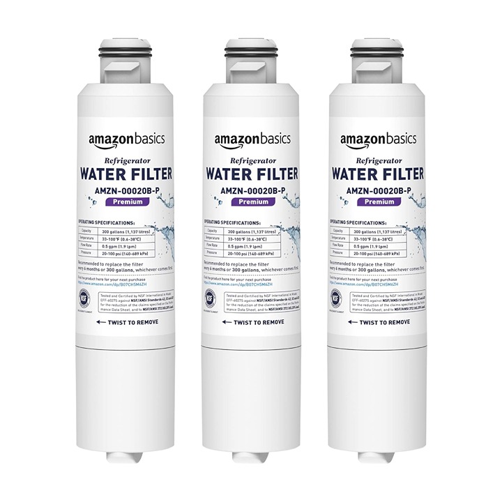 Amazon Basics Replacement Samsung DA29-00020B Refrigerator, Premium (3 Pack)