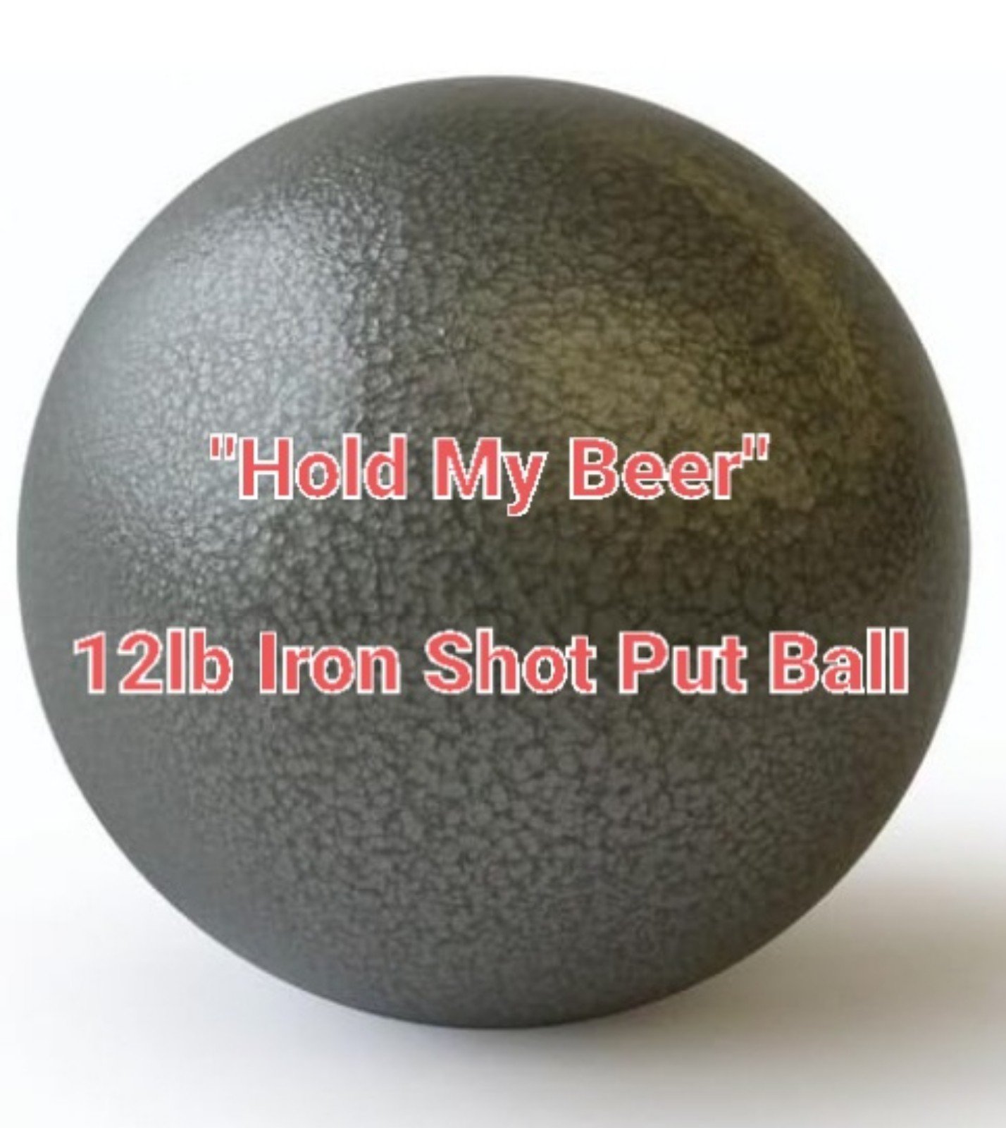 Gill Athletics 12lb Cast Iron Shot Put Ball
