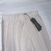 Tricot Chic Beige Trousers With Gold Knit Wide Bend On Side Made In Italy Size 6