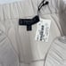 Tricot Chic Beige Trousers With Gold Knit Wide Bend On Side Made In Italy Size 6