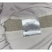 Tricot Chic Beige Trousers With Gold Knit Wide Bend On Side Made In Italy Size 6