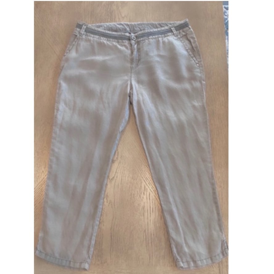 Michael Stars cropped linen pants