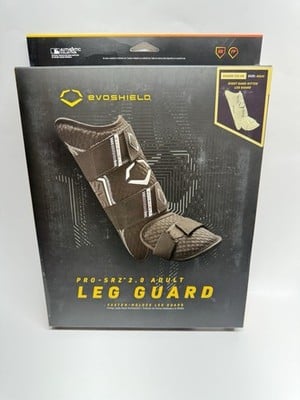 EvoShield Baseball/Softball Adult PRO-SRZ 2.0 Batter's Leg Guard RHH, Sand Colo