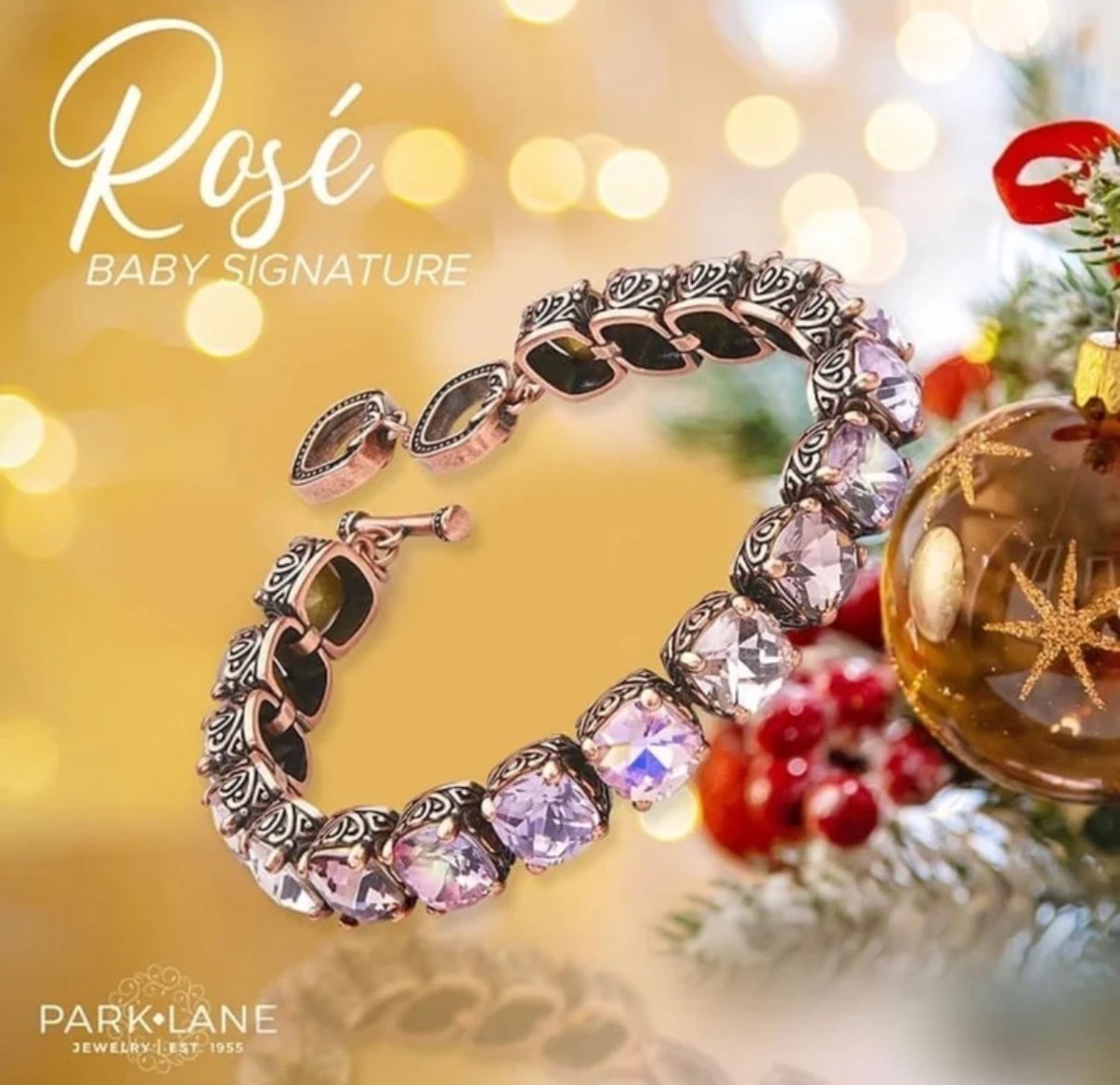 *FREE SHIPPING* New Park Lane Rose' Baby Signature Bracelet - NWT