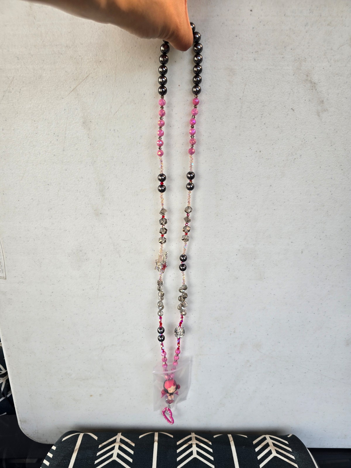 Popmart Lanyard Handmade. Original Skullpanda Popbean