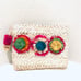 Shiraleah/Anthropologie Flower Pouch