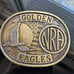 NIB Vintage NRA Golden Eagles Belt Buckle