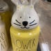 Rae Dunn easter canisters
