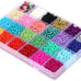 9600 pcs Glass Seed Beads Glass Bead 4mm