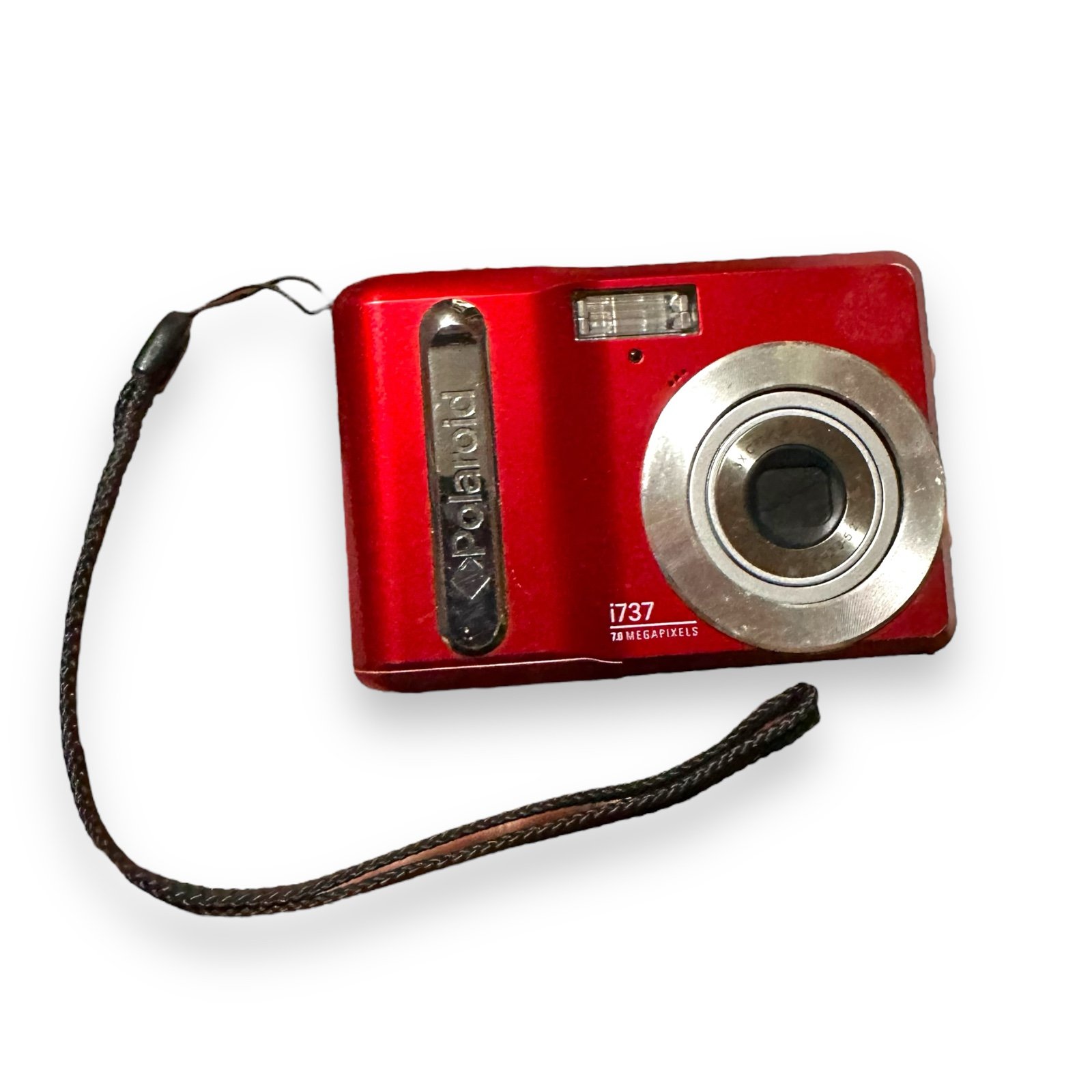 Polaroid i737 7.0MP Digital Point & Shoot Camera Red