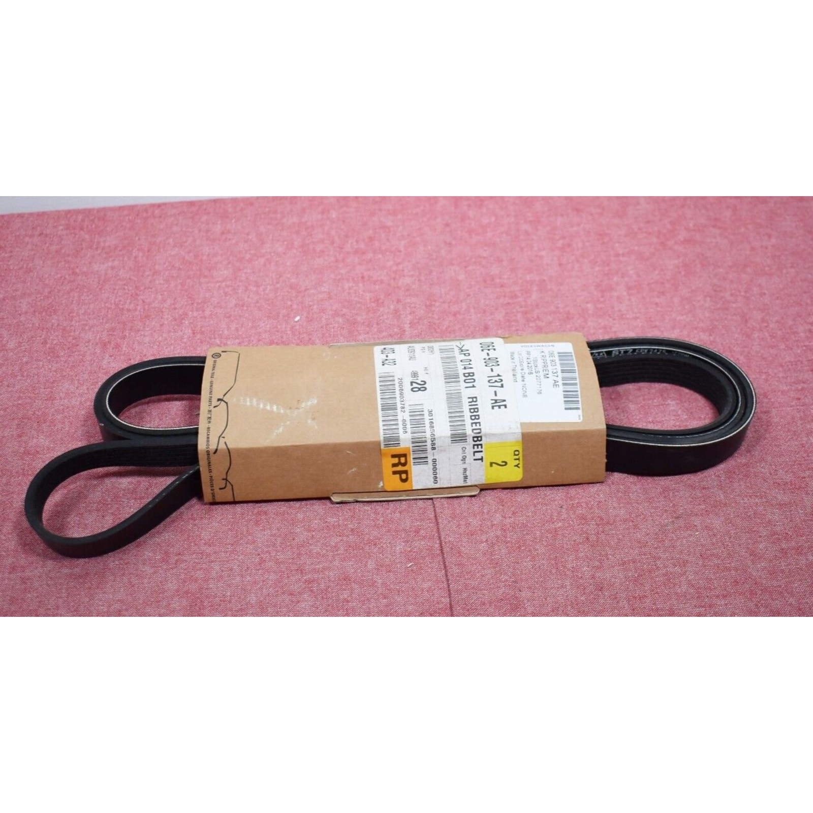 Audi Serpentine Belt Genuine OEM 06E903137AE