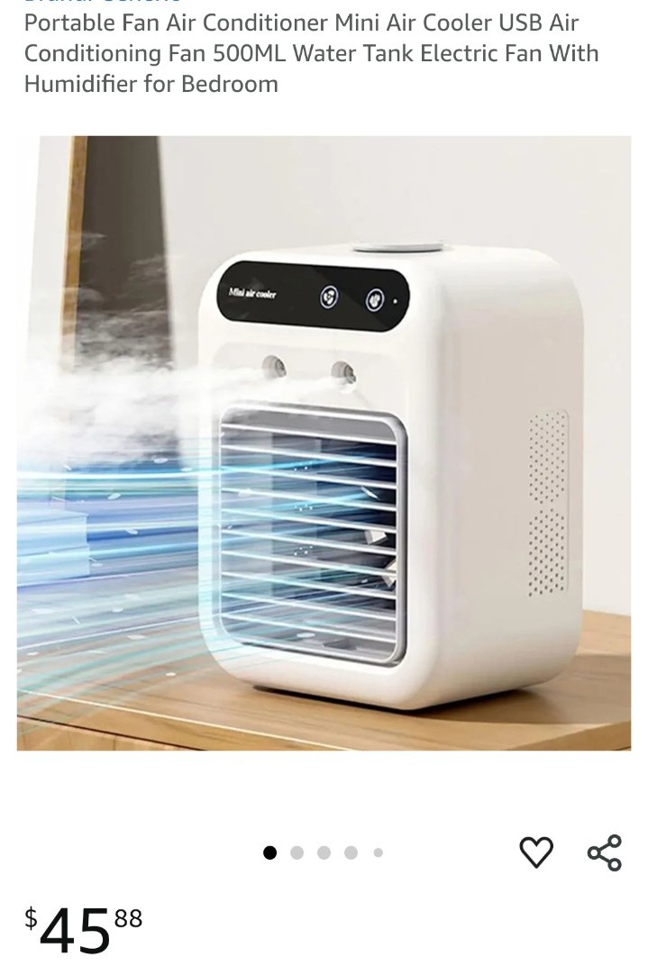 Portable Fan Air Conditioner