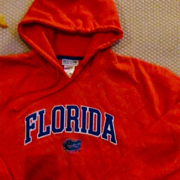 Sweatshirt hoodie Florida Gators mens new size XL 65% cotton 35% polyester