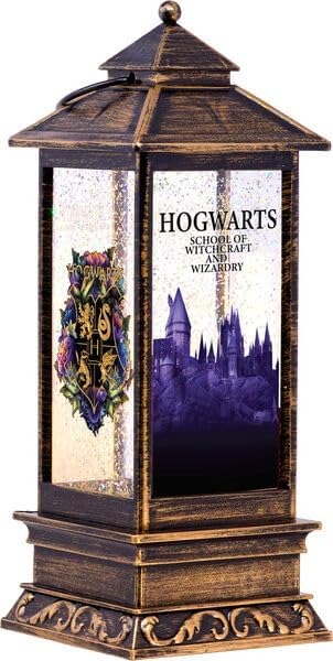Harry Potter Hogwarts Snow Globe Lantern Holiday Season Decoration NEW BOXED