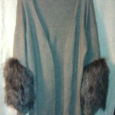 Cliche faux Fur women's sweater