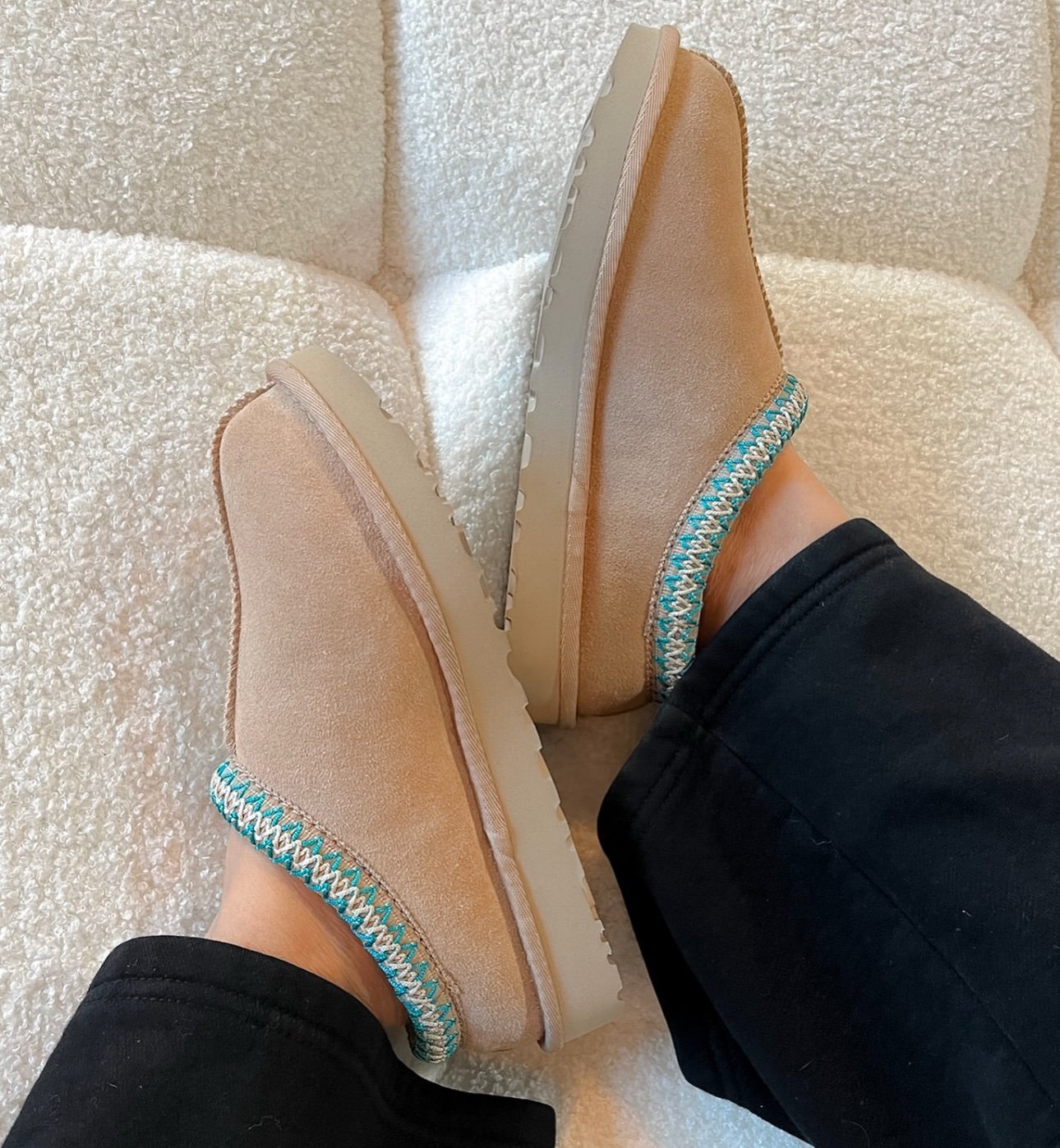 UGG Tasman Driftwood Slippers - women’s 6