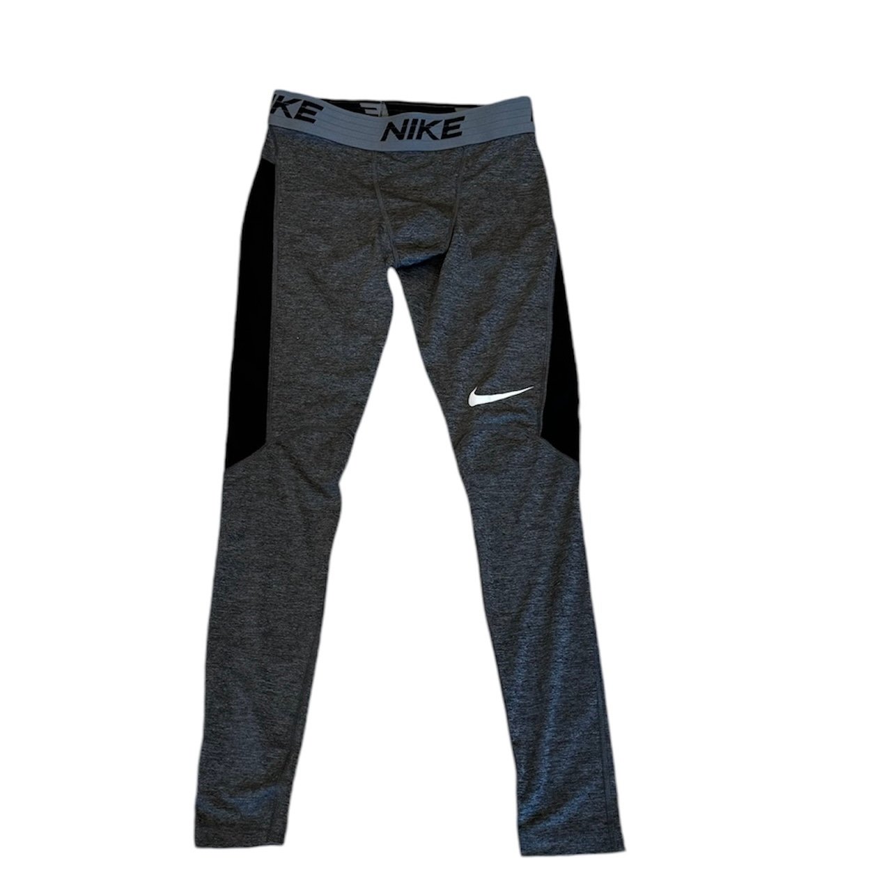 Nike Victory Base Layer Tight Leggings Gray Black S Athletic