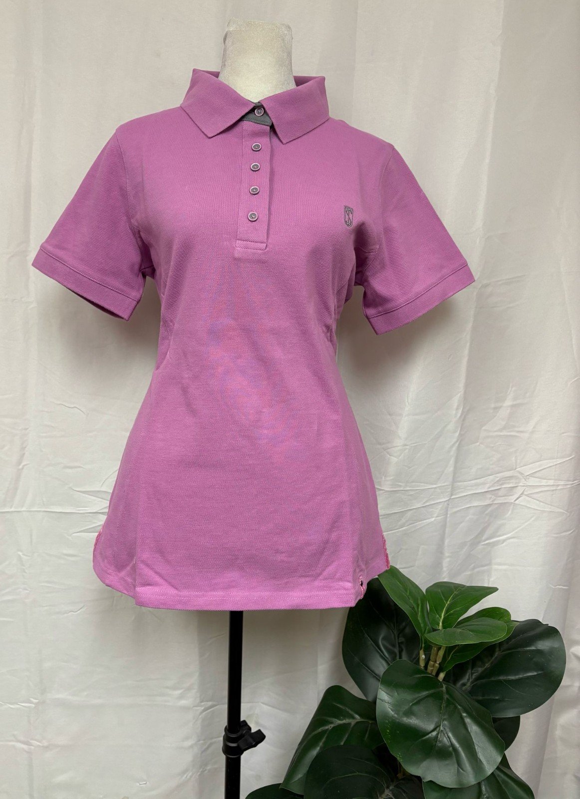 Tredstep Ireland Women's Polo Shirt /Size L/ Color Pink / NWT.