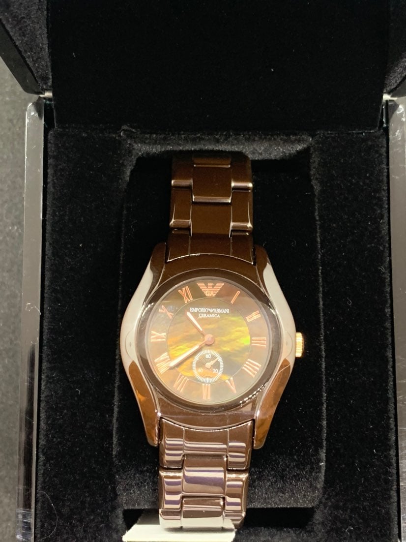 Emporio Armani AR1412 Black Ceramicwatch
