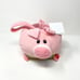 Vintage Dudley's Tail Waggers Pink Pig Easter Basket As Is