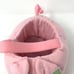 Vintage Dudley's Tail Waggers Pink Pig Easter Basket As Is